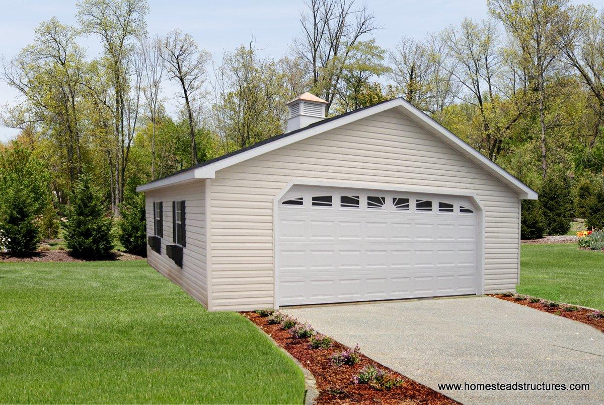 2 Car Garages Homestead Structures